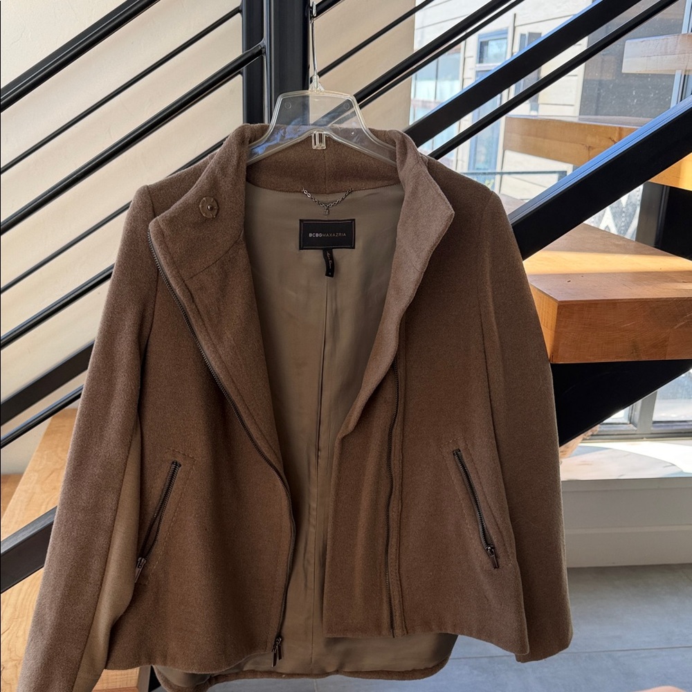 BCBGMaxAzria Tan Jacket